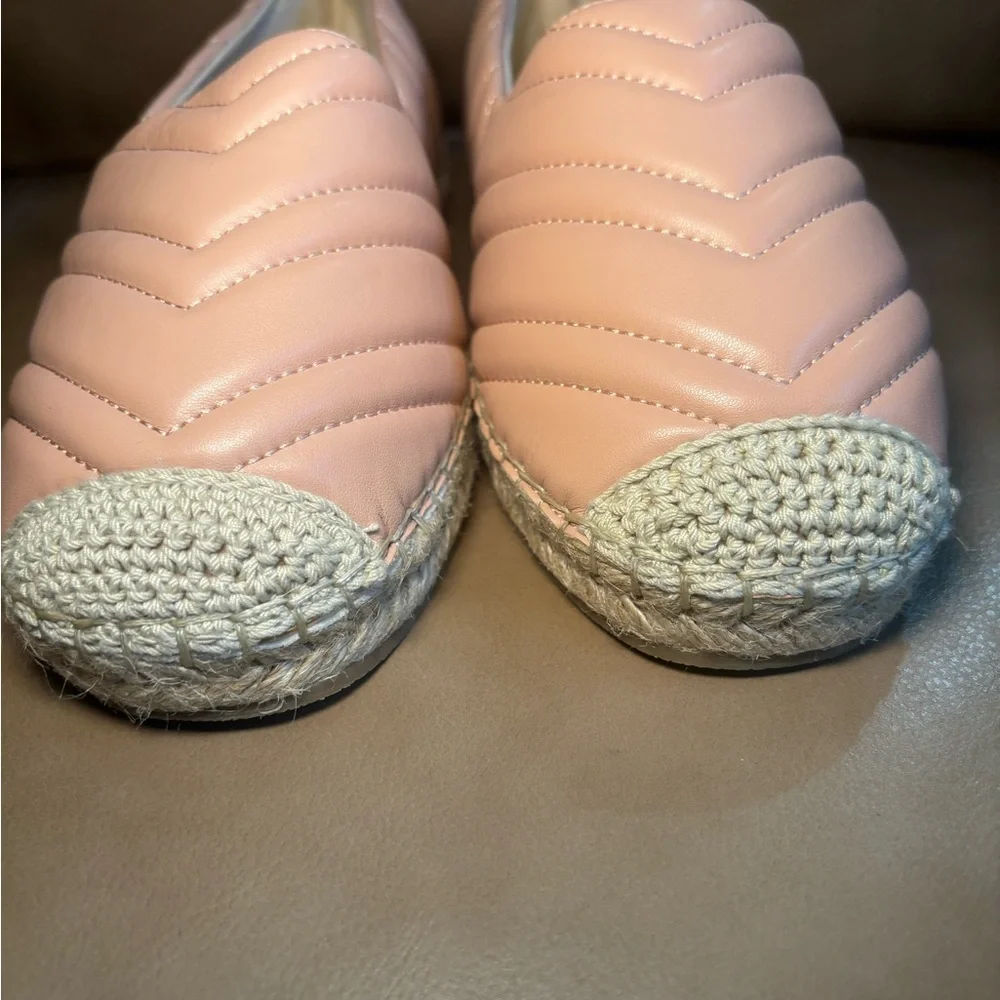 Steve Madden Blush Quilted Espadrilles